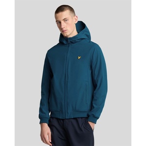 Lyle and Scott Поларено яке Lyle and Scott Fleece Back Softshell Jacket - Blue