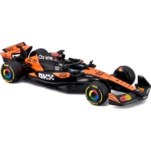 Bburago Метална количка Bburago - McLaren MCL39, Oscar Piastri, 2025, 1: 64 (18-58001-P)