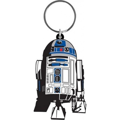 Prívesok na kľúče gumová Star Wars R2 D2