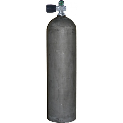 MES Láhev Hliníková tlaková 11,1L 200 Bar Láhev vč. monoventilu O2