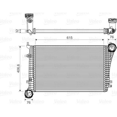 Chladič turba VALEO 818675