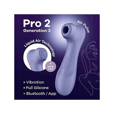 Satisfyer Masážní Přístroj masážní přístroj s vibrací Pro 2 Gen 3 Connect App