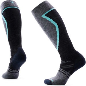 Smartwool Дамски ски чорапи Smartwool Women's Ski Full Cushion OTC Ski socks - Charcoal - размер 42-45 (EU) (201-6754-0413)