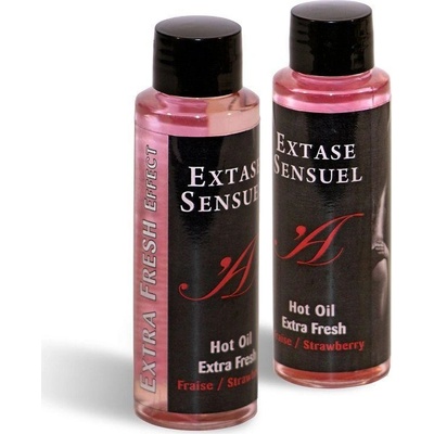 Extase Sensuel Hot Oil Extra Fresh Strawberry 100ml