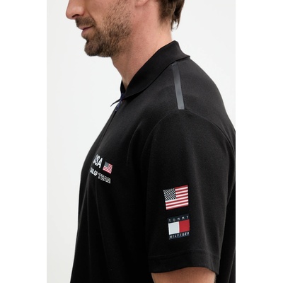 Tommy Hilfiger Тениска с яка Tommy Hilfiger x SAIL GP (MW0MW41415)