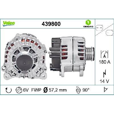 Alternátor VALEO 439800