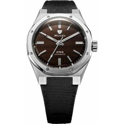 Nivada Grenchen F77 MKII Smoky 100 Years Velcro Strap