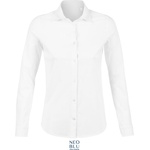Neoblu 3199 BALTHAZAR WOMEN / Дамска риза с дълъг ръкав - оптически бяла S (243199z1501)