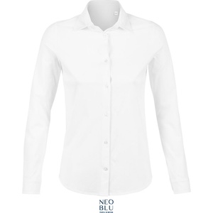 Neoblu 3199 BALTHAZAR WOMEN / Дамска риза с дълъг ръкав - оптически бяла S (243199z1501)