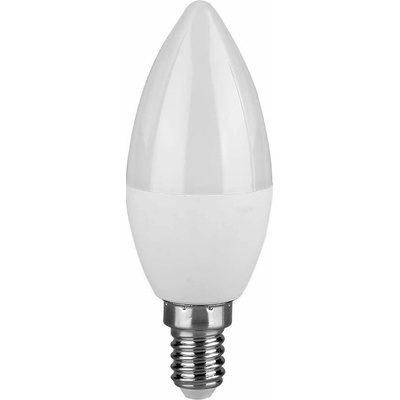 V-TAC LED žiarovka E14 C37 3,7W teplá biela