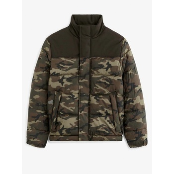 Celio Черно-зелено мъжко камуфлажно ватирано зимно яке Celio Vuelectron Celio | Zelen | МЪЖЕ | XL