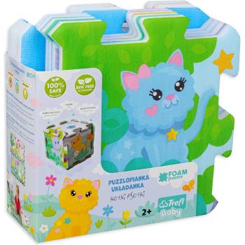 Image 1 of Trefl Бебешки пъзел за под Trefl от 8 части - Котенца (61262)