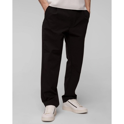 Goldwin One Tuck Tapered Stretch Pants Černé