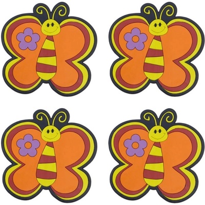 Bellatex prostírání 1100/036 motýl oranžový 10x10cm