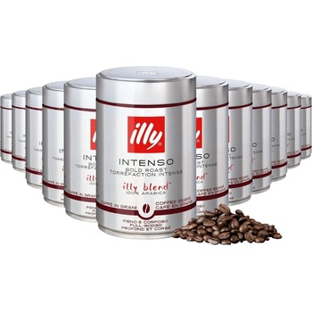 illy Ily Intenso Тъмно кафе на зърна 250гр 12бр