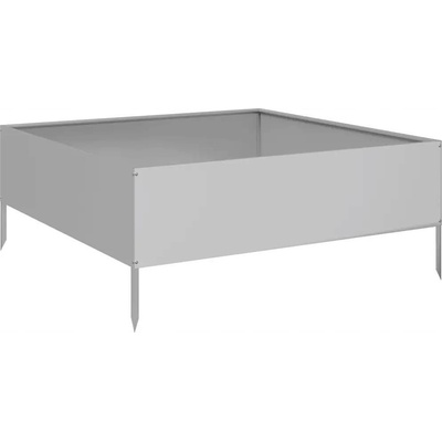 VidaXL Květináč ocel pozinkovaný vícebarevný 100 x 100 x 25 cm