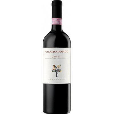 Poggiotondo Chianti DOCG Bio červené 13,5% 0,75 l (čistá fľaša)