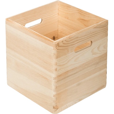 Astigarraga Dinamic drevená debna 30 × 30 × 30 cm borovica CBS303030