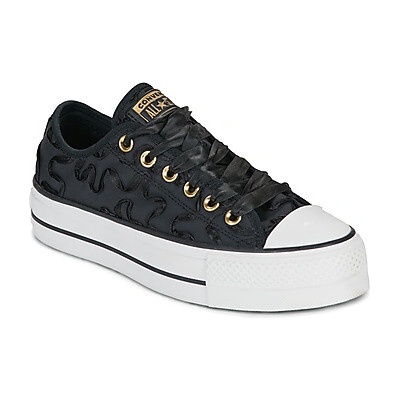 Converse nízke tenisky Chuck Taylor All Star Lift čierna