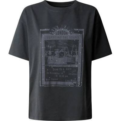 Тениска Pepe jeans Lele short sleeve T-shirt - Black (Black)