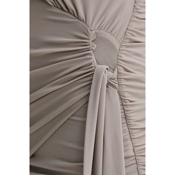 ANIYE BY Рокля Aniye By в сиво къса с кройка по тялото 185900 (185900)