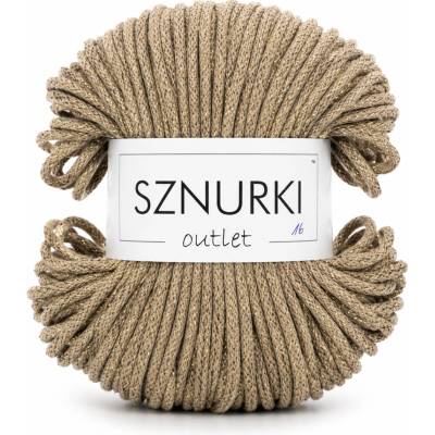 Bobbiny Sznurki outlet - 3mm Sznurki - 3mm: Golden sand