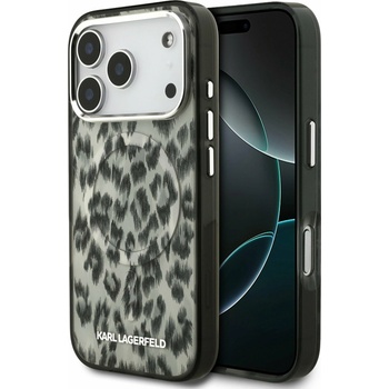KARL LAGERFELD IML Leopard MagSafe Задний Чехол за iPhone 17 Pro Brown Karl Lagerfeld | Kafyav | МЪЖЕ | UNI