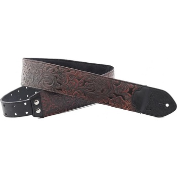 RightOnStraps Leathercraft Blackguard Black Каишка за китара (LEATHER-BLACKGUARD-BLK)