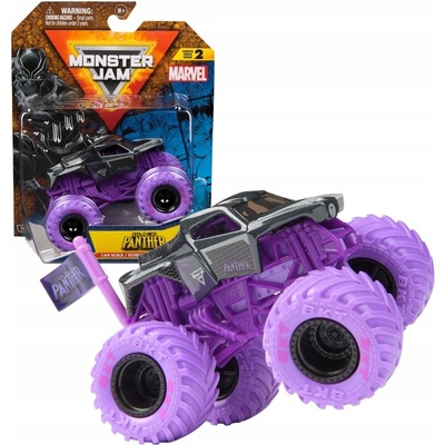 BLACK PANTHER Autá Séria 2 Monster Jam truck diecast mierka Autíčko 1:64