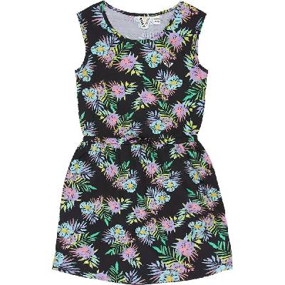 Рокля Roxy Surfs Up Rg Printed sleeveless dress - Black (Anthracite Aquarella Active Rg)