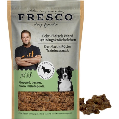 Fresco Dog Foods 3x150g Конски Martin Rütter кокалчета за обучение на кучета