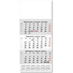 VECTRALINE Календар за спедитори vectraline s103, 1 блок, 3 месеца, празна горна част, 2027 (20240104)