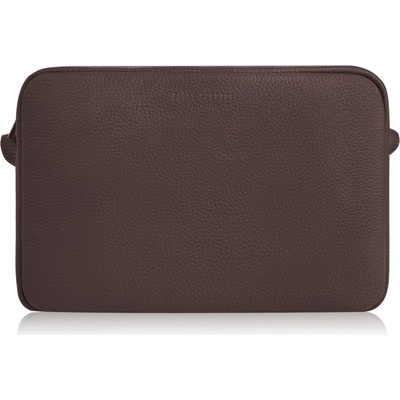 Paolo Peruzzi dámská kožená crossbody tmavě hnědá