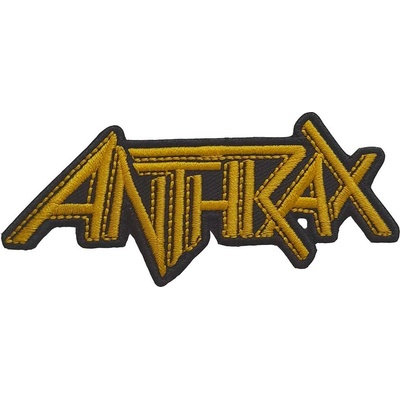 Nažehlovačka Anthrax - Yellow Logo