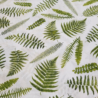 Dekoračná látka KAPRADIE VERDE 140 cm