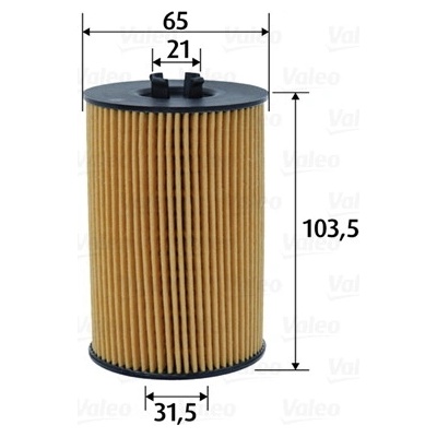 VALEO Olejový filter 586617