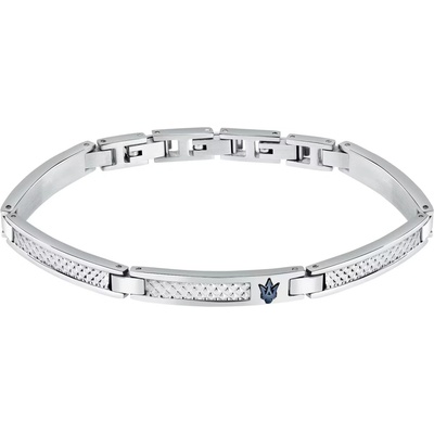 Maserati Fashion ocelový náramek pro muže Iconic JM423AVD21