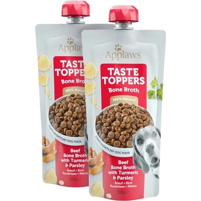 Applaws Dog Taste Toppers Smoothie Hovězí vývar 2 x 200 ml