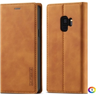 Samsung Galaxy S9+ LC. IMEEKE Кожен Калъф и Протектор