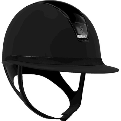 Samshield Jezdecká helma MissShield Shadowmatt 2.0 Top Glossy 5SW Chrome Black černá