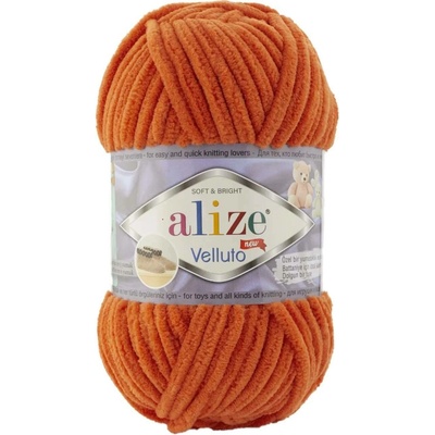 Alize Velluto 06 - oranžová