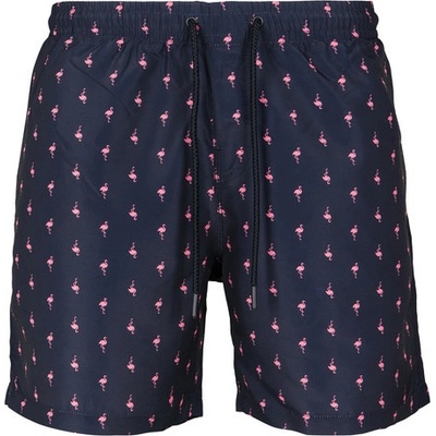 Urban Classics Pattern Swim shorts flamingo