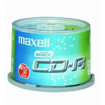Maxell CD-R80 MAXELL cake box wrapped, 700MB, 52x, 50 бр (6289523.40. CN) (6289523.40.CN)