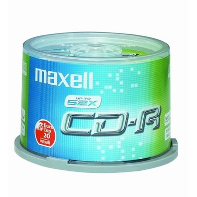 Maxell CD-R80 MAXELL cake box wrapped, 700MB, 52x, 50 бр (6289523.40.CN)