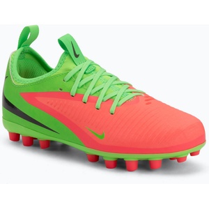 Nike Детски футболни обувки Nike Jr. Phantom 6 Academy Erling Haaland AG hot punch/green strike/black