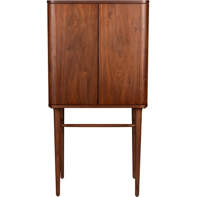 Dutchbone Кафяво шкафче от декор от орех с плъзгащи се врати 62x125x45 cm Morrison - Dutchbone (4100098)