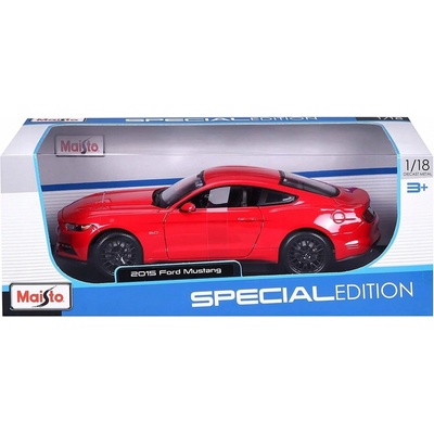Maisto Ford Mustang GT 2015 červená 1:18 – Hledejceny.cz