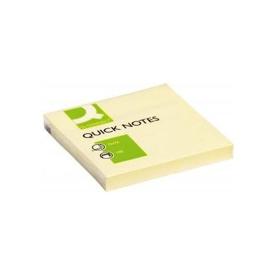 Q-CONNECT Bloček Q-CONNECT žltý 76x76mm (QC010502)