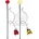 Flamingo Wand with ladybug 1 pcs