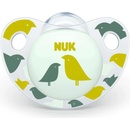 Nuk Trendline silikon box zelená ptáčci